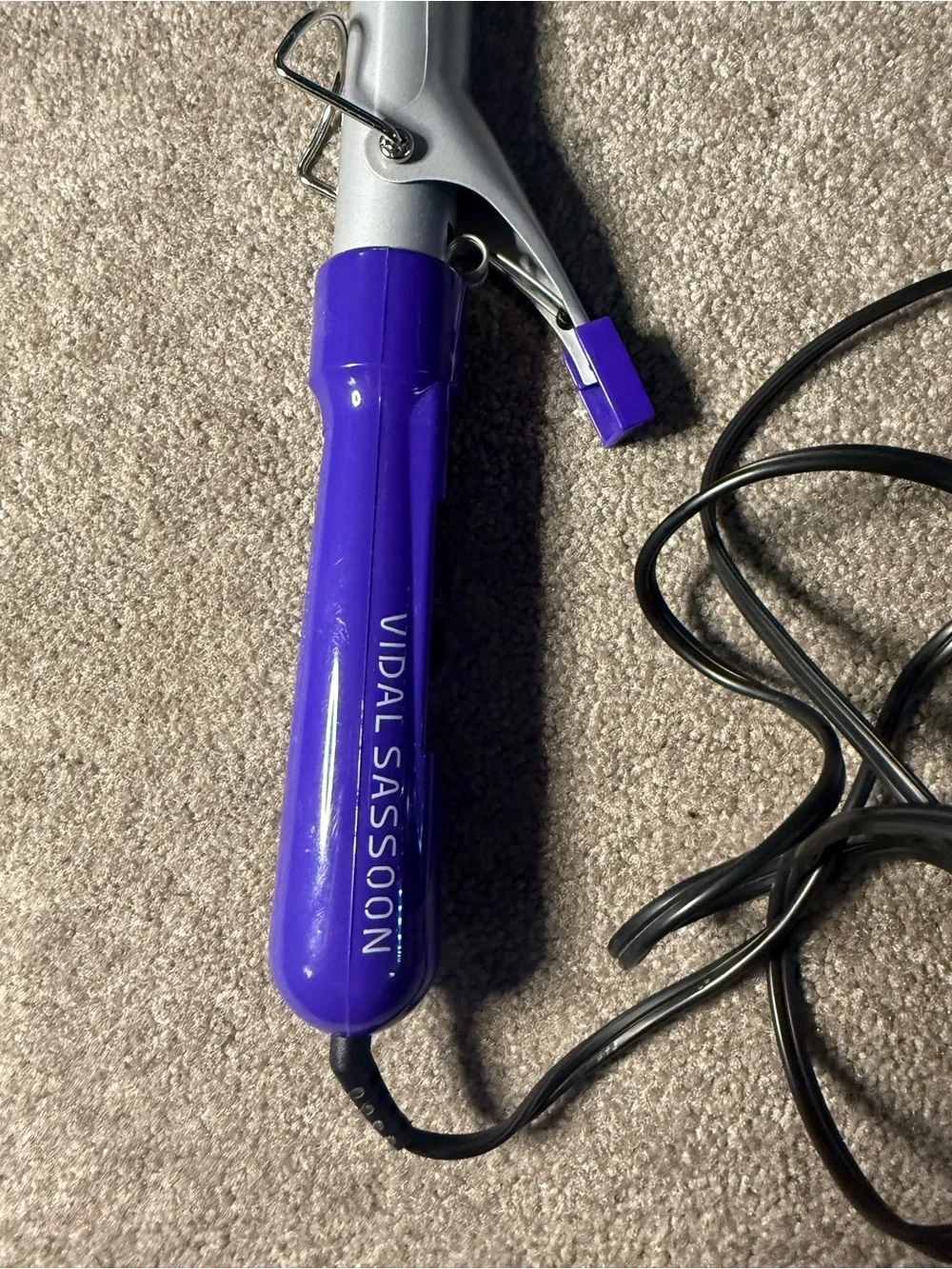 Vidal Sassoon Purple Curling Iron